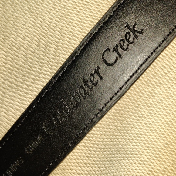 Coldwater Creek Adjustable Belt with  Unique Buckle Clip, Size L/XL - Picture 7 of 10